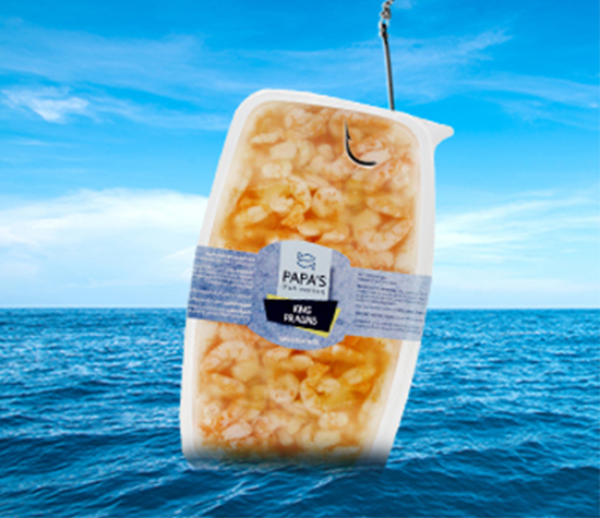 KING PRAWNS WITH GARLIC 